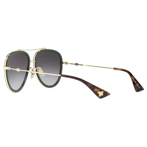 gucci glasses gg0062s|gucci aviator sunglasses with bee.